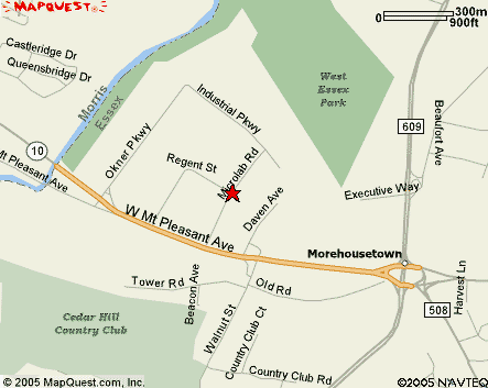 Mapquest map to The Camp Spot